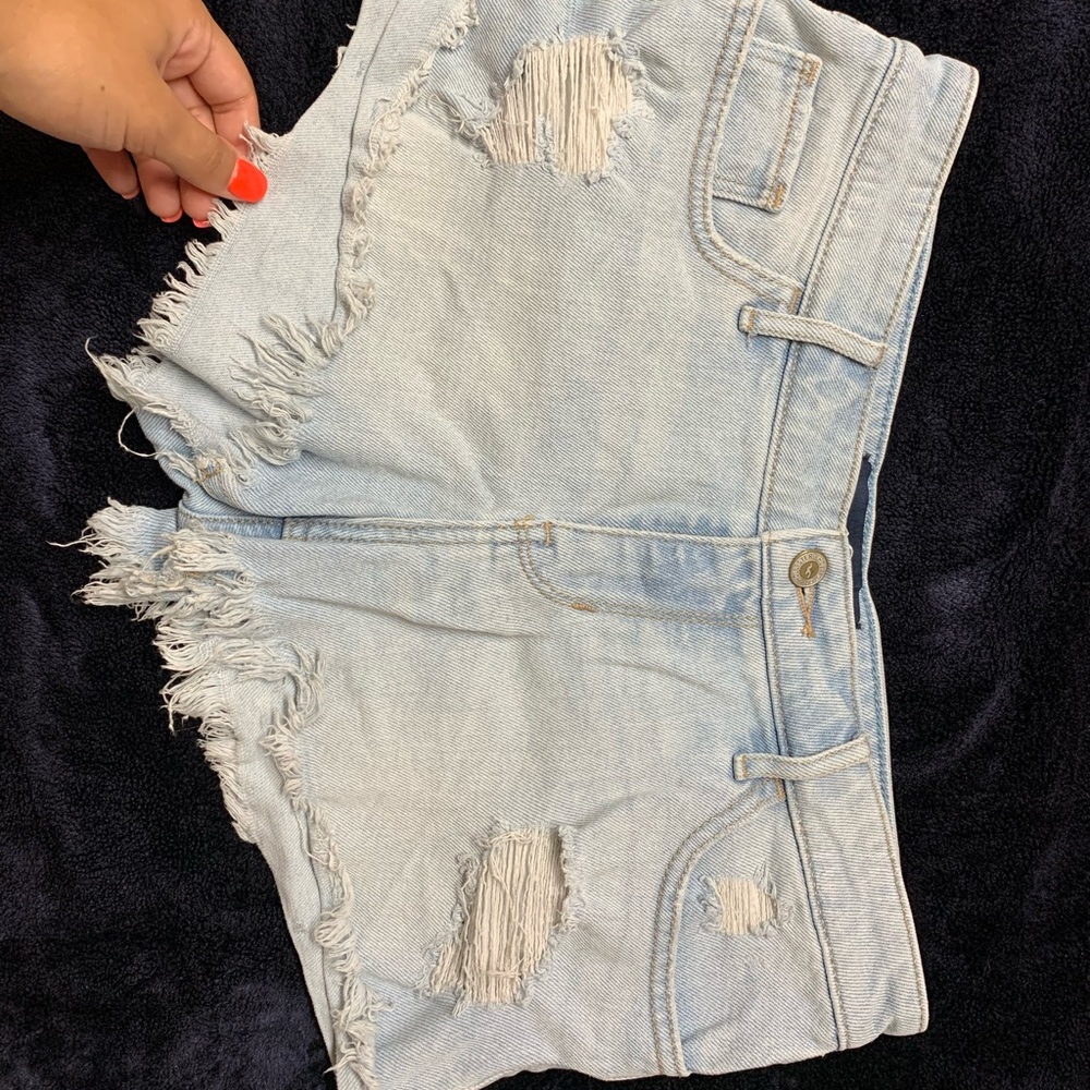Hollister VintageStretch LowRise Denim ShortShorts